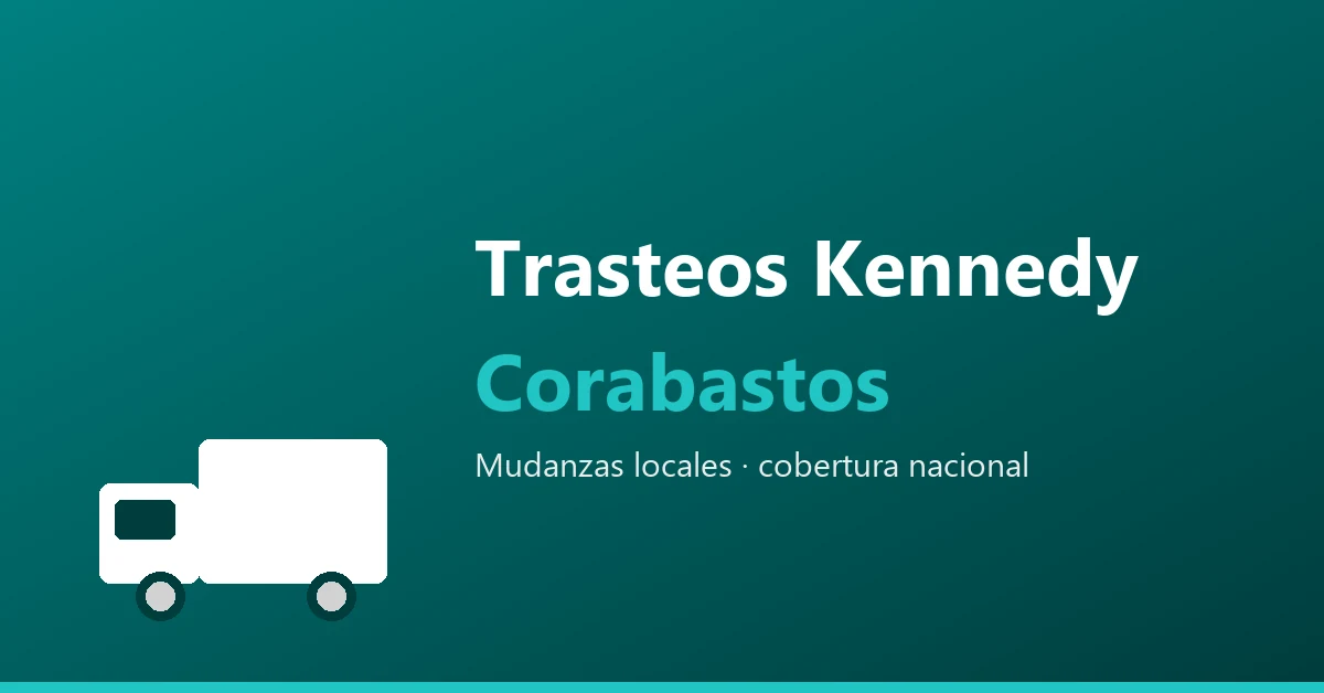 Trasteos en Corabastos, Kennedy - mudanzas locales, cobertura nacional